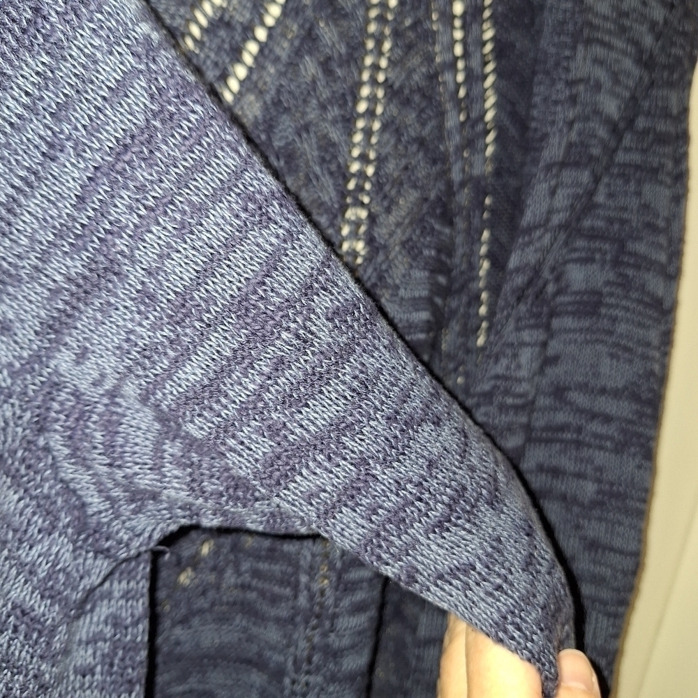 Torrid Blue Cardigan Sweater Size 1 - Picture 2 of 6